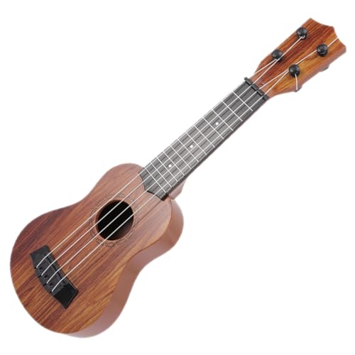 GLSTOY Frühpädagogische Ukulele Für Jungen Und Mädchen Mini-gitarrenspielzeug Aus Holz Hervorragender Für Kleinkinder von GLSTOY