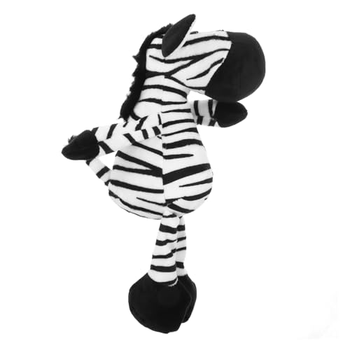 GLSTOY Zebra-Puppe Zebra stofftier Zebra Kuscheltier Kinderfreundliches Zebra Spielzeug Tierisches Spielzeug Tier Spielzeug bequemes Zebraspielzeug ausgestopfte Zebras PP Baumwolle von GLSTOY