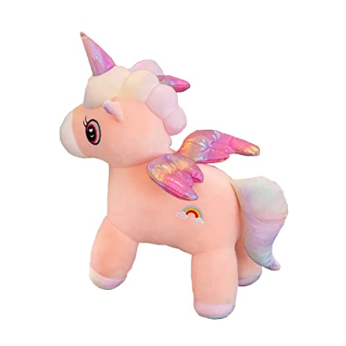 GLSTOY üsch Einhorn Kissen Für Kinder Langes Schlafkissen üßes Cartoon Für Mädchen Perfektes Kuscheltier Für Das Kinderzimmer Ideales Für Kleine Einhorn Fans von GLSTOY