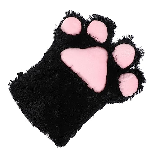 GLSTOY üsch Katzenkrallen Handschuhe Für Cosplay Zubehör Warme Fäustlinge Ideales Kostü Accessoire Für Auftritte Und Partys Weich Und Bequem von GLSTOY