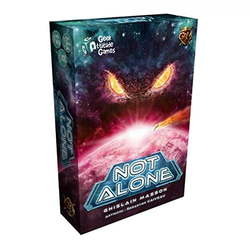 GM Games GDM – Not Alone – Gesellschaftsspiel – Strategy and Deduction Game – für 2 bis 7 Spieler, ab 10 Jahren, 45 Min. von GM Games