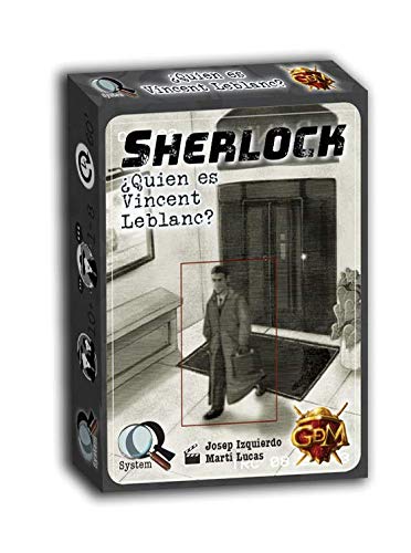 GM Games GDM2096 Sherlock: Wer ist Vincent Leblanc forschungsspiel, grau von GM Games