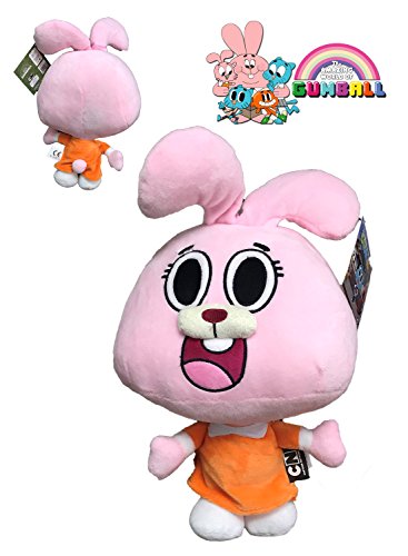 GMBALL Die Fantastische Welt von Gumball - Plüsch Anaïs Persönlichkeit rosa 12"/30cm - Gute Qualität - rosa von GMBALL