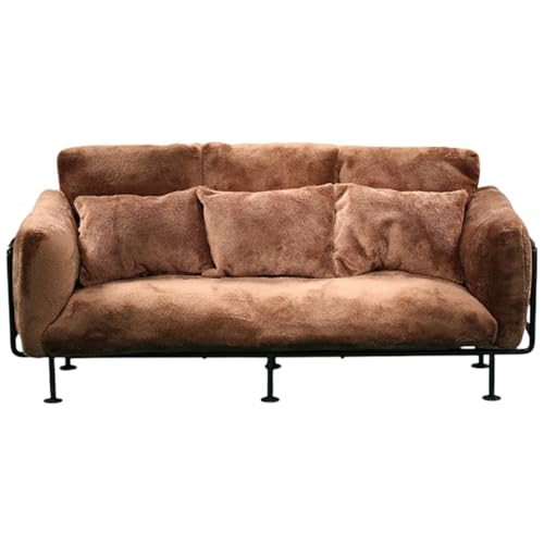 1/6 Miniatur-Sofa-Set mit Samtkissen und stabilem Eisenrahmen für Puppenhaus Wohnzimmer Szene Display Dekoration Miniaturmöbel 1/6 Miniatur-Sofa-Set mit Samtkissen und stabilem Eisenrahmen für Puppenhaus Wohnzimmer Szene Display Dekoration Miniaturmöbel von GMBYLBY