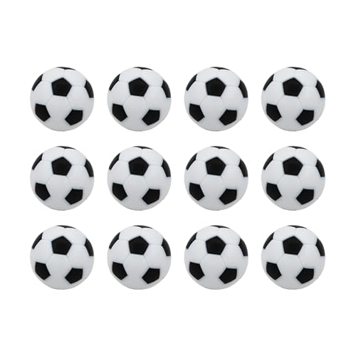GMBYLBY 12pcs 28mm Foosballs Tischbälle Offizielles Tabletop Spiel Kleines Fußball Fußballzubehör Kleine Fußballtisch Fußballbälle GMBYLBY 12pcs 28mm Foosballs Tischbälle Offizielles Tabletop Spiel Kleines Fußball Fußballzubehör Kleine Fußballtisch Fußballbälle von GMBYLBY