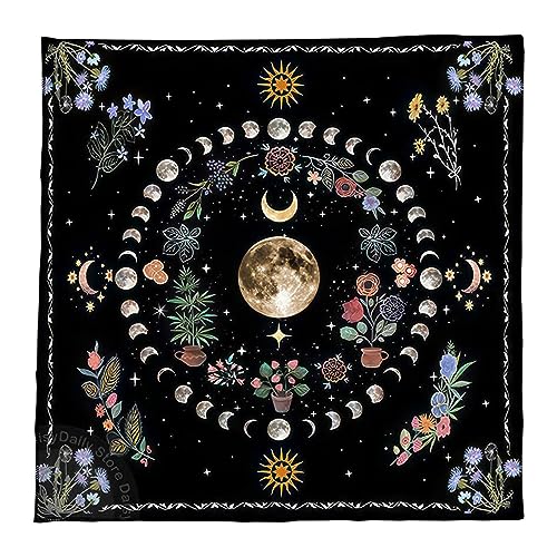 GMBYLBY 50x5 0/60x6 0/75x75cm Tarot Tischdecke Matte Geometrische Divinations Tisch Tuch Brettspiel Oracles Karte Pad Unterstützung Matte von GMBYLBY