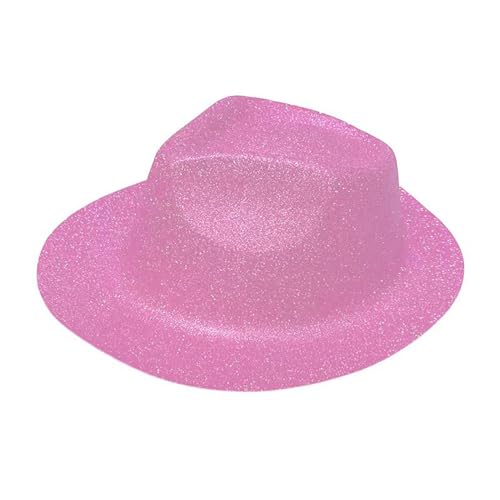 GMBYLBY Adult Glitter Powder Wide Brim Sparkling Cap Head Cover For Halloween Christmas von GMBYLBY