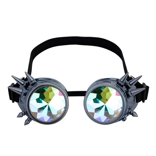 GMBYLBY Brille Industriezeitalter Brille Cosplay ComicCon Kostüm Vintage Brille Bühnenshows von GMBYLBY