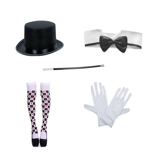 GMBYLBY Erwachsene Rollenspiel Cosplay Kostüm Outfit Set Halloween Verkleiden Sich Weiße von GMBYLBY