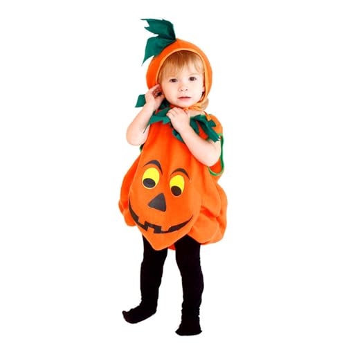 GMBYLBY Kleinkind Kleinkind Baby Jungen Mädchen Halloween Ärmelloses Strampler Outfit Cosplay Party Kleidung von GMBYLBY