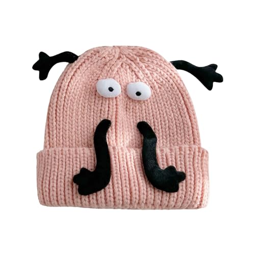 GMBYLBY Neuheit Gestrickte Kappe Frauen Männer Erwachsene Cartoon Coalball Pullover Unisex Halloween Party Requisiten von GMBYLBY