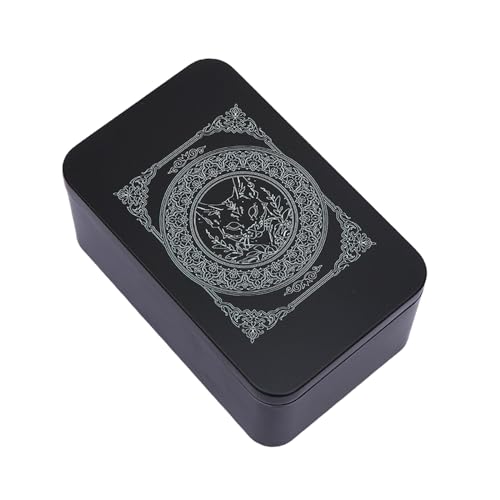 GMBYLBY Rechteckige Kartenbox Spielkarten Tarot Behälter Schmuck Aufbewahrungskoffer Verpackung Leere Karten Aufbewahrungsbox von GMBYLBY