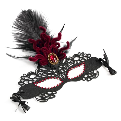 GMBYLBY Strasssteine Spitze Maskeraden Venezianer Für Frauen Halloween Weihnachten Halb Gesichtsauge Cosplay Requisiten Venezianer Maske Frauen Für Maskeraden GMBYLBY Strasssteine Spitze Maskeraden Venezianer Für Frauen Halloween Weihnachten Halb Gesichtsauge Cosplay Requisiten Venezianer Maske Frauen Für Maskeraden von GMBYLBY