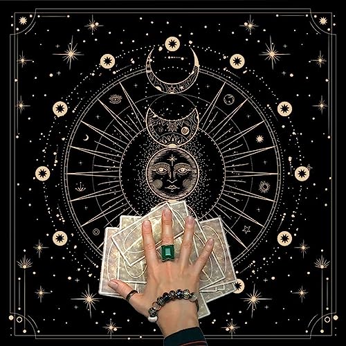 GMBYLBY Tarots Tischdecke Divinations Tabelle Cover Astrologie Oracles Brettspiel Matte Square Form Pendel Stoff Tarot Tarot Karte Für Lesen Von Gottesbrettspiel Astrologie GMBYLBY Tarots Tischdecke Divinations Tabelle Cover Astrologie Oracles Brettspiel Matte Square Form Pendel Stoff Tarot Tarot Karte Für Lesen Von Gottesbrettspiel Astrologie von GMBYLBY