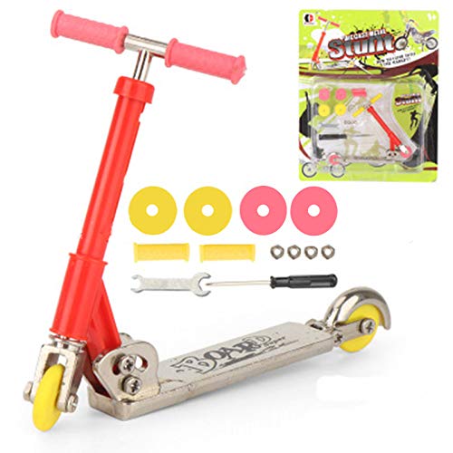 GMBYLBY Tisch Finger Scooter Spielzeug Skateboard Kits Einfache Finger Skate Finger Ride Gadget Party Geschenk von GMBYLBY