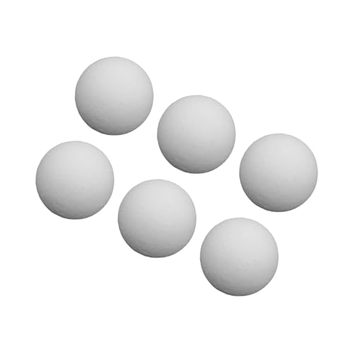 GMBYLBY Tischfußballen, 6 Stück, strukturiert, mit matten, nicht rutschenden Oberflächen, Ball für Tischfußball, mit Zubehör für den Tischfußball. GMBYLBY Tischfußballen, 6 Stück, strukturiert, mit matten, nicht rutschenden Oberflächen, Ball für Tischfußball, mit Zubehör für den Tischfußball. von GMBYLBY