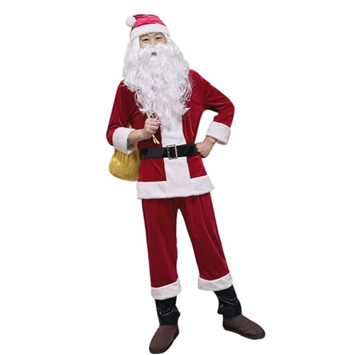 GMBYLBY Weihnachtskleid Cosplay Outfits Kleidung Set Für Weihnachtsfeier von GMBYLBY