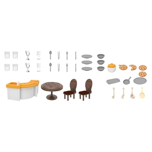 Miniatur-Raummöbel-Set mit Zubehör für 1/12 Puppenhäuser, Dekorationen, Szene, Landschaftsbau für Kinder, Rollenspiel, realistisches Puppenhäuser-Zubehör Miniatur-Raummöbel-Set mit Zubehör für 1/12 Puppenhäuser, Dekorationen, Szene, Landschaftsbau für Kinder, Rollenspiel, realistisches Puppenhäuser-Zubehör von GMBYLBY