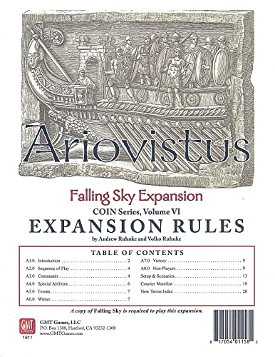GMT Games Ariovistus: A Falling Sky Expansion - EN GMT Games Ariovistus: A Falling Sky Expansion - EN von GMT Games