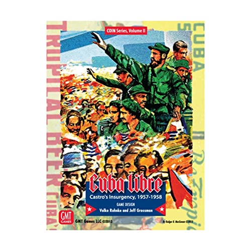 GMT Games Cuba Libre, 3rd Printing - EN, Mehrfarbig, GMT1309 von GMT Games