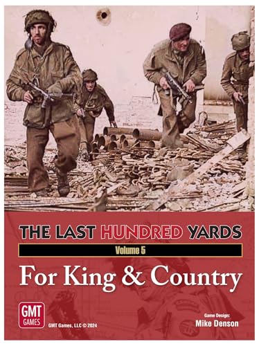 GMT Games The Last Hundred Yards Vol. 5: for King & Country, Erweiterungs-Brettspiel für Erwachsene ab 18 Jahren GMT Games The Last Hundred Yards Vol. 5: for King & Country, Erweiterungs-Brettspiel für Erwachsene ab 18 Jahren von GMT Games