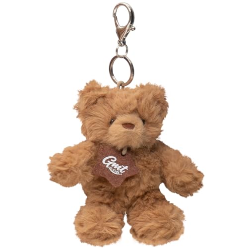 GMT for Kids Kuscheltier Teddybär Schlüsselanhänger, Plüsch Spielzeug Plüschtier, 12cm Kleiner Plüschbär für Schulrucksack Dekoration,Kleine Plüschtiere für Kinder, Autozubehör-Braun GMT for Kids Kuscheltier Teddybär Schlüsselanhänger, Plüsch Spielzeug Plüschtier, 12cm Kleiner Plüschbär für Schulrucksack Dekoration,Kleine Plüschtiere für Kinder, Autozubehör-Braun von GMT for Kids