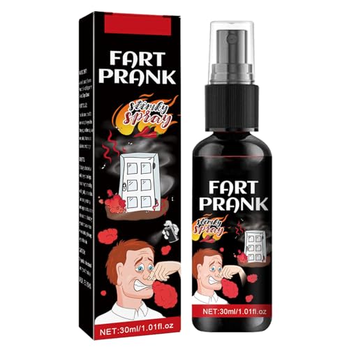 GNAUMORE Furz Schrecklicher Spray,Pupsspray,Furz-Spray,Geruchsspray Furz,Prank Furz Sprays,Liquid Fart,Furzspray,Stinkbombe Extrem Stinkend 30ML von GNAUMORE