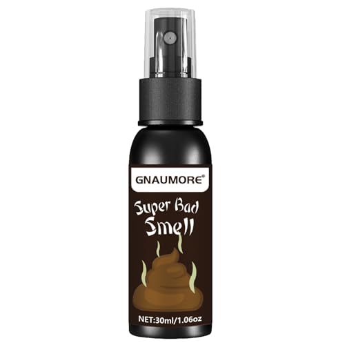 GNAUMORE Schrecklicher Geruch Spray,Furz-Spray,Furzspray Extrem Stinkend,Prank Sachen Stinkspray,Geruchsspray Furz,Stinkender Furz Flüssiger,Spray Prank Stuff Joke Toys 30ML von GNAUMORE