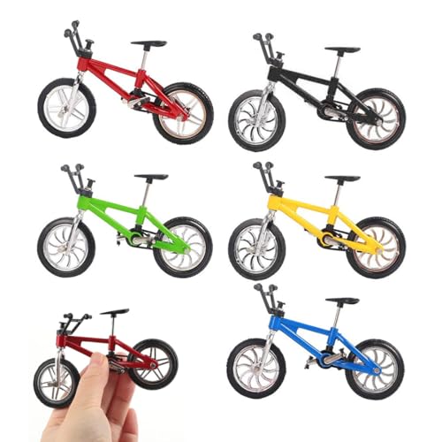 GNHG Deko Fahrrad Miniatur, Mini Spielzeug, Fahrrad Deko, Mini Fahrrad - Maßstab 1:18 5 Stück von GNHG