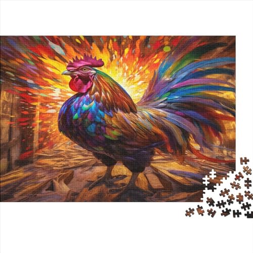 Hähne Puzzle 1000 Teile Puzzle Kinder Lernspiel 1000 Stück Puzzles Puzzles Für Erwachsene Geschicklichkeitsspiel Für Die Ganze Familie Home Dekoration Puzzle Ab 14 Jahren von GNMRTFEAE