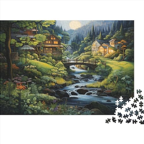 Paradies Puzzle 1000 Teile Puzzle Kinder Lernspiel 1000 Stück Puzzles Puzzles Für Erwachsene Geschicklichkeitsspiel Für Die Ganze Familie Home Dekoration Puzzle Ab 14 Jahren von GNMRTFEAE