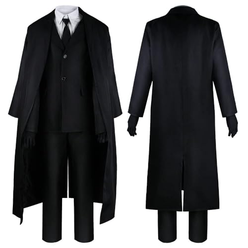 GOBIWM Bungo Stray Dogs Nakahara Chuuya/Dazai Osamu/Akutagawa Ryunosuke/Nakajima Atsushi Cosplay Kostüm für Fans (Dazai Osamu 1, L) von GOBIWM