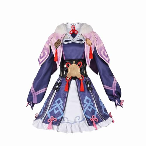 GOBIWM HuTao Cosplay Kostüm Paimon/KeQing/Klee/Kamisato Ayaka Cosplay Set Spiel Charaktere Cosplay Outfits Halloween Themenparty (Yun Jin Cosplay, XS) von GOBIWM