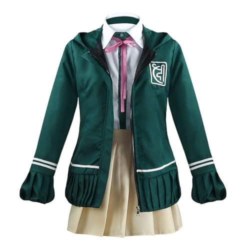 GOBIWM Nanami ChiaKi Cosplay Kostüm Monokuma Cosplay Uniform Tojo Kirumi/Yumeno Himiko Cosplay Outfits Halloween Themenparty (Nanami Chiaki Cosplay, L) von GOBIWM