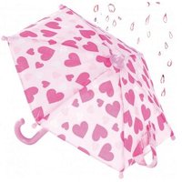 GÖTZ 3402022 Regenschirm Hearts für alle Götz Puppen 30-33 cm, 42-46 cm, 27cm, 45-50 cm von GÖTZ