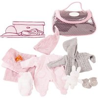 GÖTZ 3402832 Großes Babyset Cosy Rabbit Gr. S, 10-teilig 30-33 cm von GÖTZ