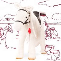 GÖTZ 3403087 Kämmpferd Lipizzaner 52 cm von GÖTZ