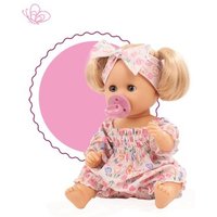 GÖTZ 532529 Babypuppe Sleepy Aquini, BliBlaBlume, blondes Haar 33 cm von GÖTZ