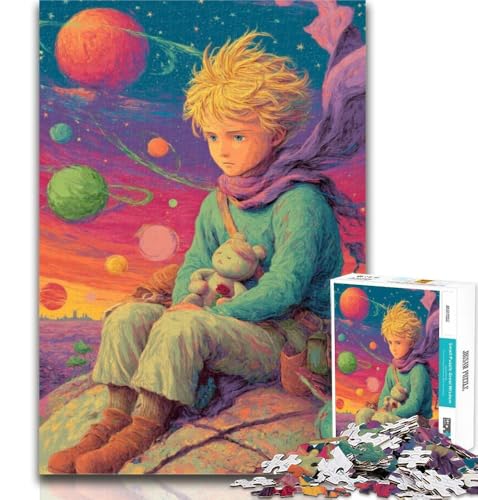 1000 Teile für Erwachsene, Der Kleine Prinz, Puzzle für Teenager, Lernspielzeug, ganze Familie, 50x75cm 1000 Teile für Erwachsene, Der Kleine Prinz, Puzzle für Teenager, Lernspielzeug, ganze Familie, 50x75cm von GOIUYTGM