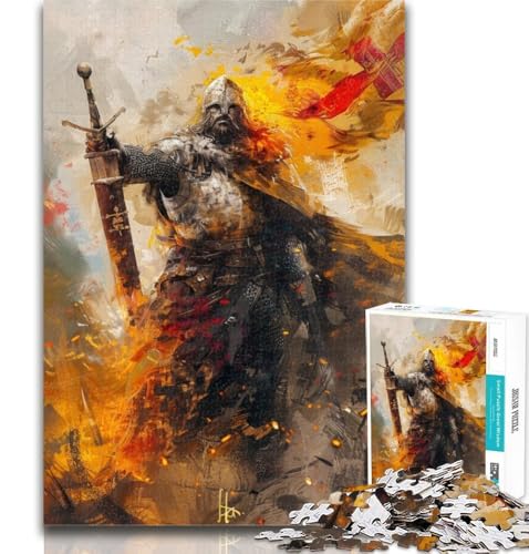 1000 Teile für Erwachsene, Zehn mittelalterliche Engelritter, Puzzle für Erwachsene, 1000 Teile, Lernspiel für Geburtstag, Weihnachten für und ab 14 Jahren, 50x75cm 1000 Teile für Erwachsene, Zehn mittelalterliche Engelritter, Puzzle für Erwachsene, 1000 Teile, Lernspiel für Geburtstag, Weihnachten für und ab 14 Jahren, 50x75cm von GOIUYTGM