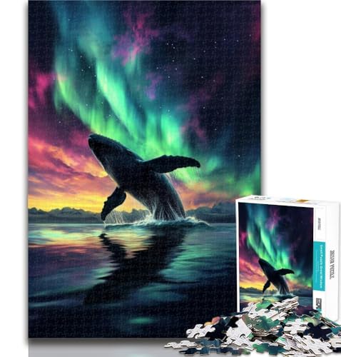 1000-teiliges Puzzle, Galaxie-Wal, Puzzle 1000 Teile für Erwachsene und Jugendliche, trainieren Sie Ihr Gehirn und Ihre Hände, Geschenke für Freunde und Familie, 50x75cm 1000-teiliges Puzzle, Galaxie-Wal, Puzzle 1000 Teile für Erwachsene und Jugendliche, trainieren Sie Ihr Gehirn und Ihre Hände, Geschenke für Freunde und Familie, 50x75cm von GOIUYTGM