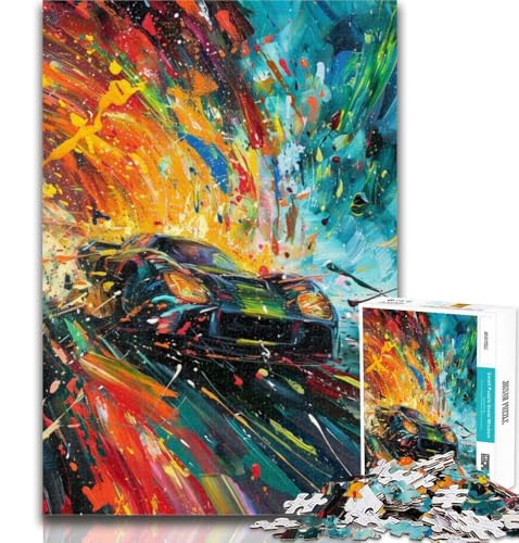 Puzzle für Erwachsene, Cooles Sportauto, 1000 Teile, Puzzle für Teenager, Geschenke, Lernspiele, Heimdekoration, Künstlersammlung, bildende Kunst, 50x75cm Puzzle für Erwachsene, Cooles Sportauto, 1000 Teile, Puzzle für Teenager, Geschenke, Lernspiele, Heimdekoration, Künstlersammlung, bildende Kunst, 50x75cm von GOIUYTGM