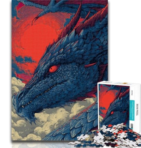Teenager-Puzzles Mysteriöse Drachen-Puzzles für Teenager 1000 Teile, Lernspiel für Geburtstag, Weihnachten, für Kinder ab 14 Jahren, 50x75cm Teenager-Puzzles Mysteriöse Drachen-Puzzles für Teenager 1000 Teile, Lernspiel für Geburtstag, Weihnachten, für Kinder ab 14 Jahren, 50x75cm von GOIUYTGM