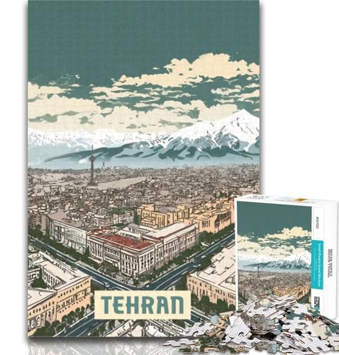 Teenager-Puzzles Teheran Puzzles für Erwachsene 1000 Teile, Spielzeug Lernspiele Stressabbauende Eltern-Kind-Interaktion 75x50cm Teenager-Puzzles Teheran Puzzles für Erwachsene 1000 Teile, Spielzeug Lernspiele Stressabbauende Eltern-Kind-Interaktion 75x50cm von GOIUYTGM