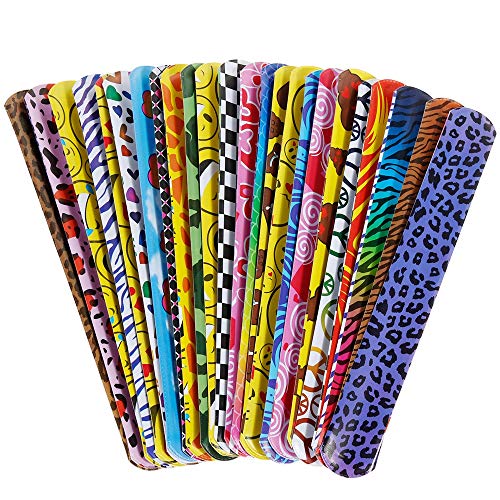 GOLDGE 24pcs Bunte Schnapparmbänder zum Kindergeburtstag für Kinder GOLDGE 24pcs Bunte Schnapparmbänder zum Kindergeburtstag für Kinder von GOLDGE