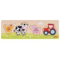 GOKI 57355 Steckpuzzle 4 Teile Auf dem Land GOKI 57355 Steckpuzzle 4 Teile Auf dem Land von GOLLNEST & KIESEL GOKI