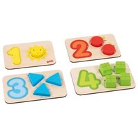 GOKI 57357 Kinderpuzzle 18 Teile Zählen und zuordnen von GOLLNEST & KIESEL GOKI