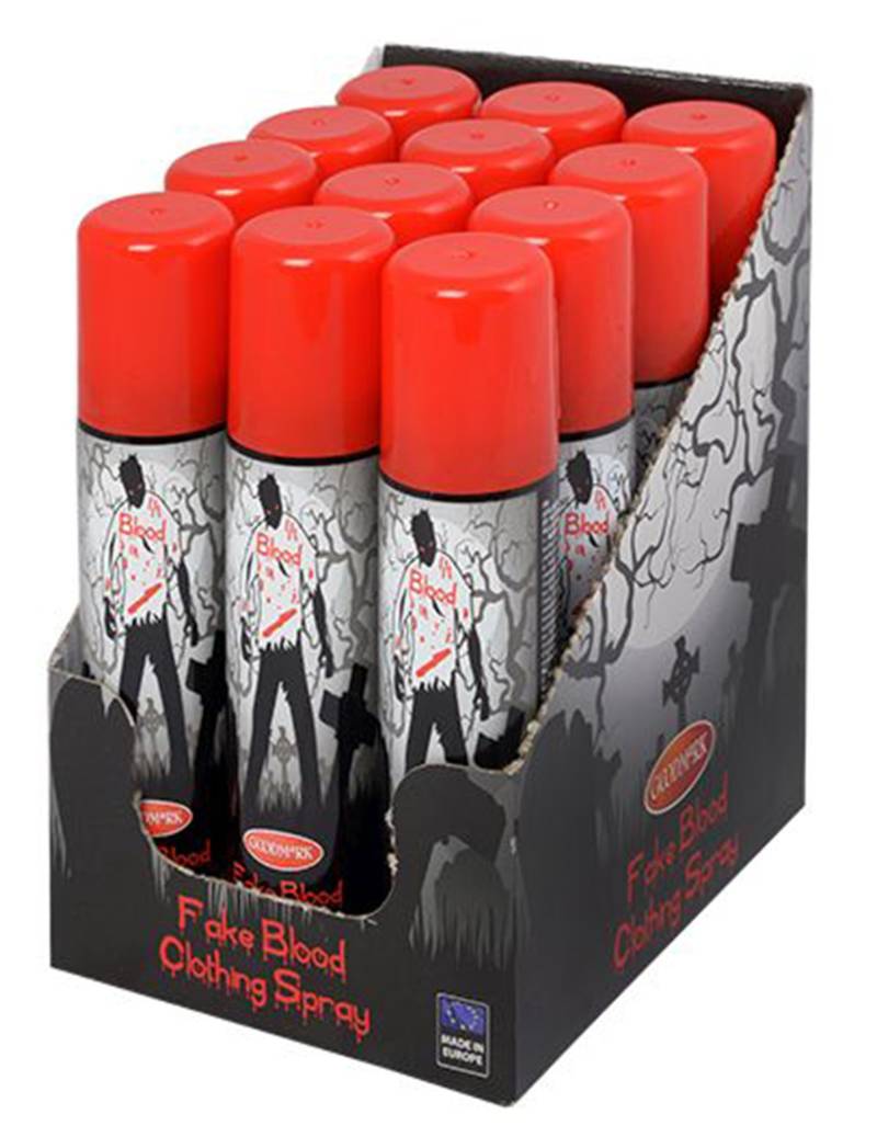 Blut-Graffiti-Spray Halloween-Deko rot 75 ml von GOODMARK