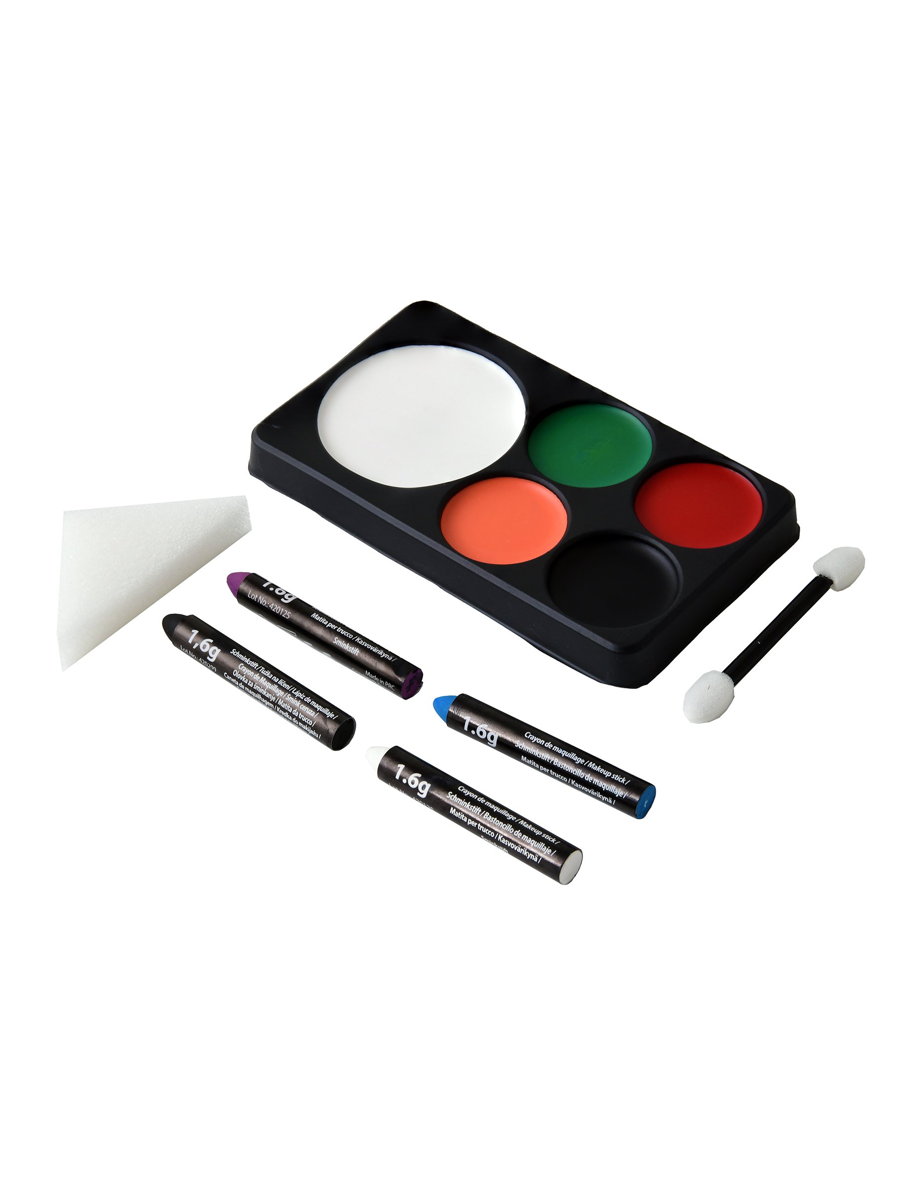 Deluxe-Make-up Familien-Set für Halloween bunt von GOODMARK