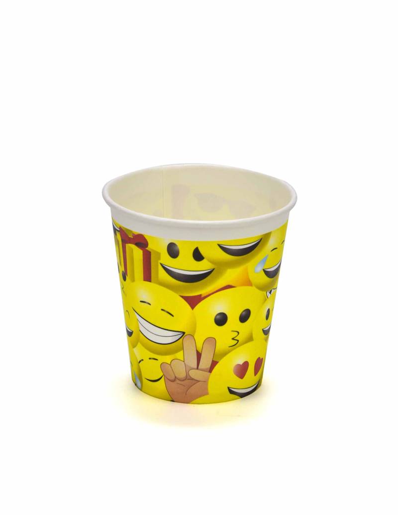 Emoji-Tassen 8 Stück 200ml von GOODMARK